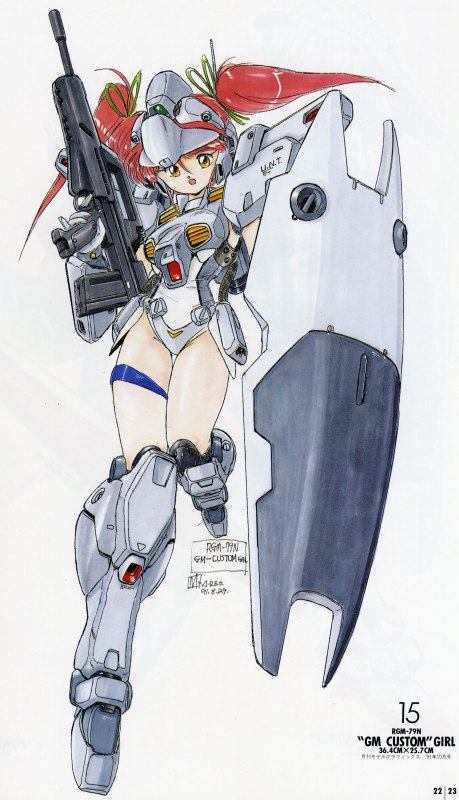 Otaku Gallery  / Art Books / Gundam - Mobile Suit Girls - Mika Akitaka / 013.jpg